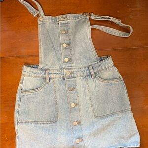 PacSun Light Blue Denim Dress